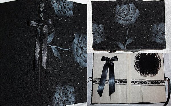 процессовая папочка. Так как шить не умею, она вся склеенная