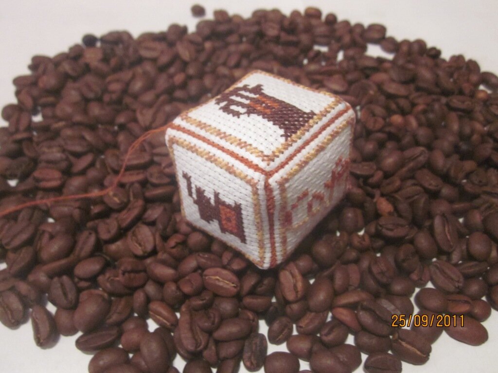 кофейный кубик