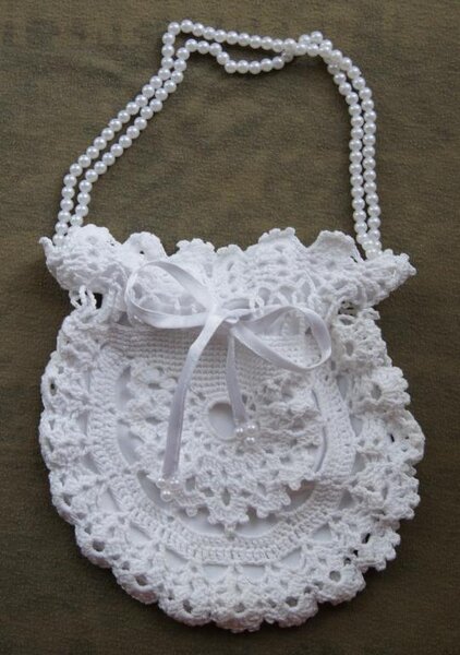 Сумочка к свадебному платью