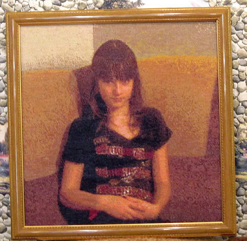 Портрет моей дочери.