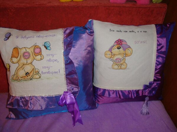 Подушки для дочи