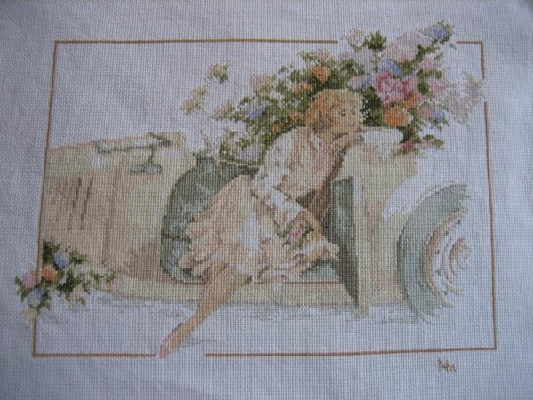 "Девушка в авто"Lanarte