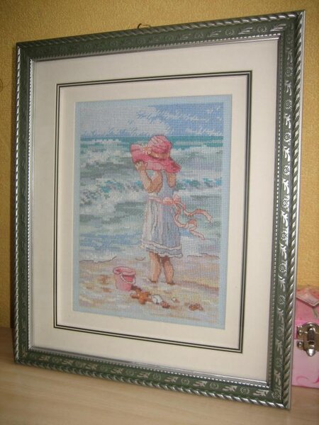 "Девочка на берегу"Dimensions