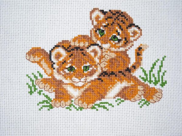 И просто тигрята