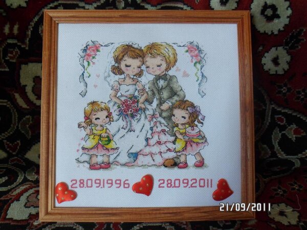 Подарок дочери на 15-ти летие свадьбы