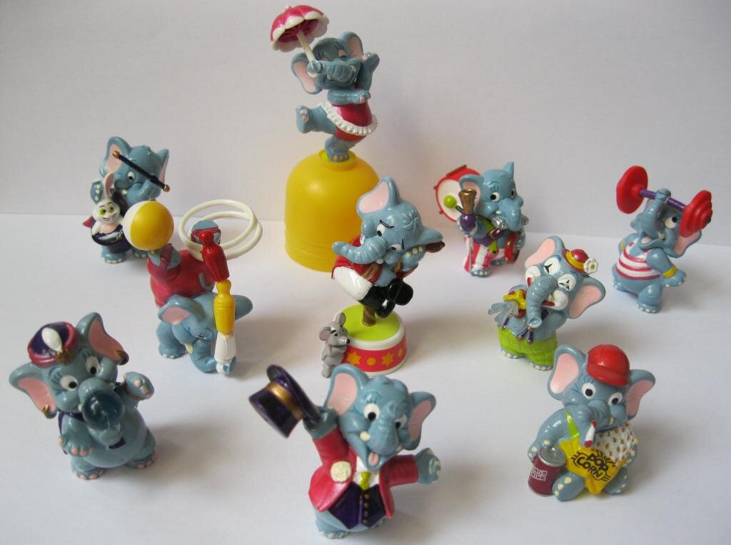 слоники в цирке, 1998г