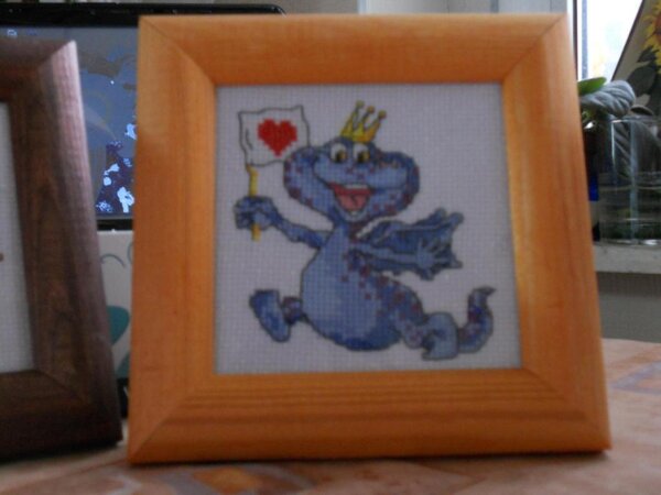 дракоша синий