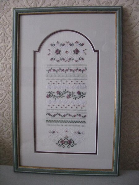 Сэмплер в подарок хорошему человеку