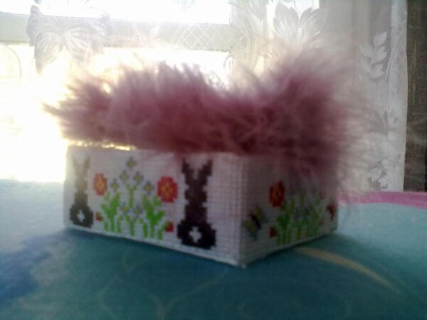 Пасхальная подставка для яиц. Сама придумала )))