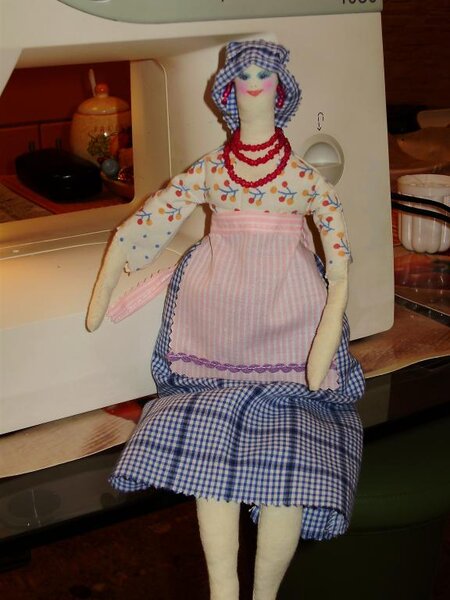 Первый опыт. Текстильная кукла.