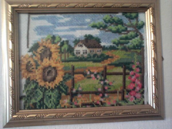 Моя первая работа. Подарок маме