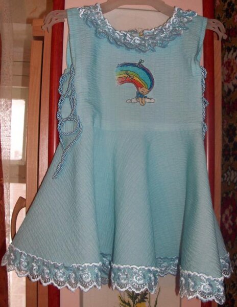 Подарок дочке на первый день рожденья.