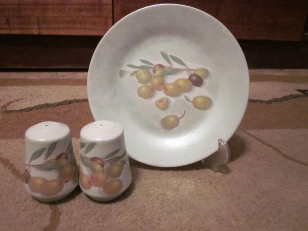 Комплект "Оливковая ветвь" (декупаж+акрил)