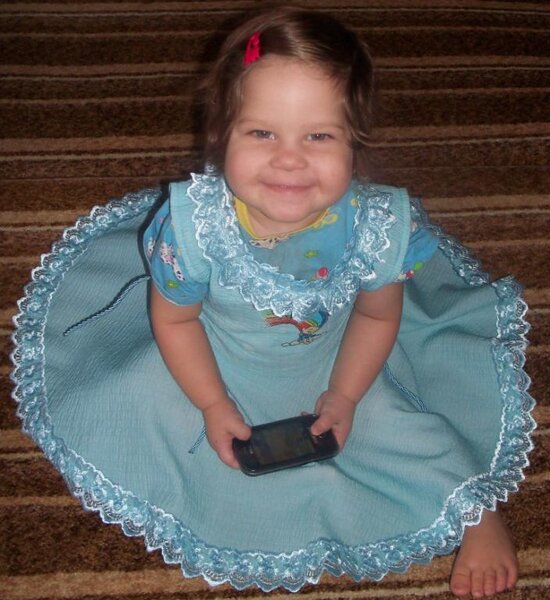 Первая примерка платья