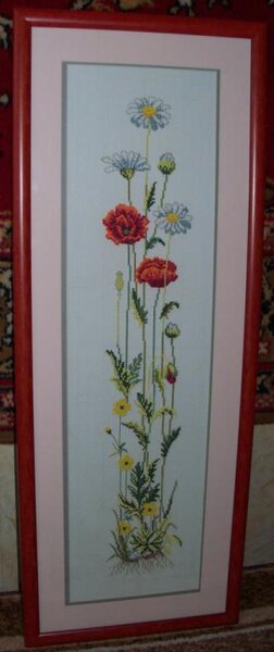 Оформились ромашки. Мой первый багет.