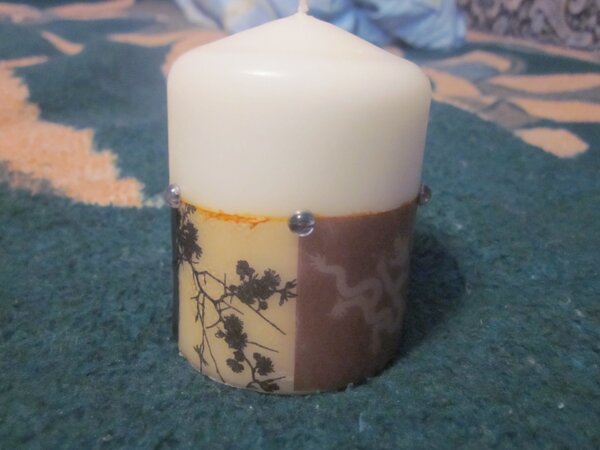 фен-шуйная свеча