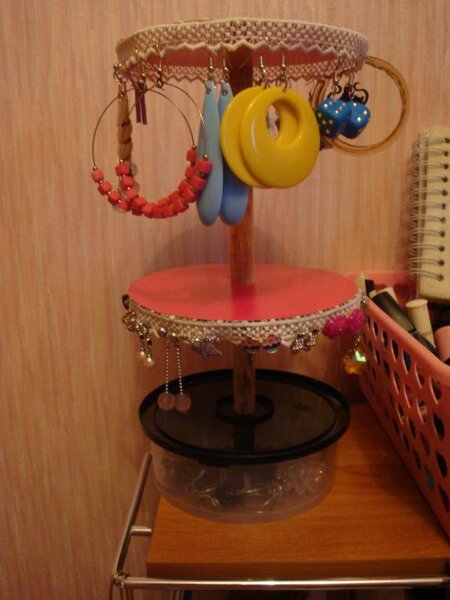 дочери приспособление для бижутерии