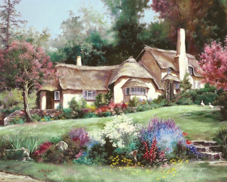 Lorna Doone Cottage 8x10