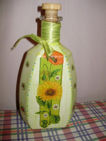 Пыталась делать декупаж