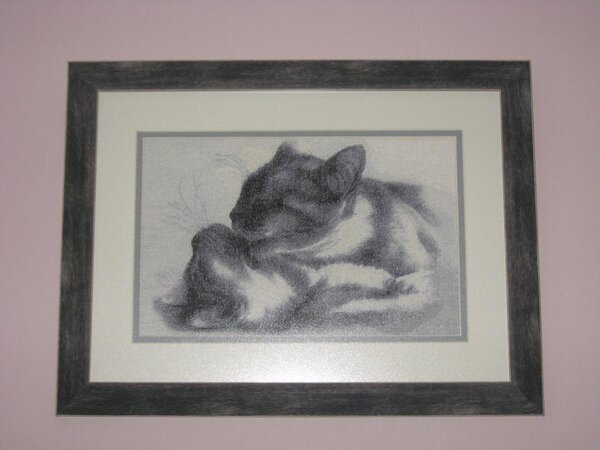 Гламур-Кошачьи нежности (по схеме Ющук)