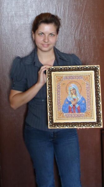 Богородица Умиление
фирма Кроше