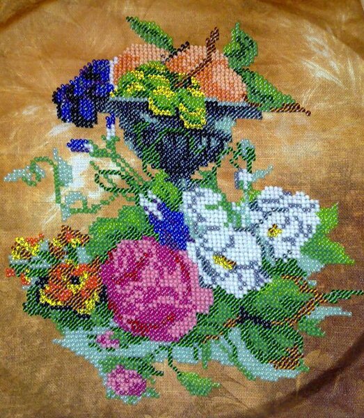 Вышивка бисером.Кроше (Радуга бисера)- Полонез.