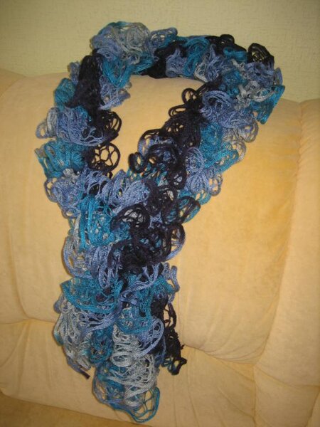 еще один шарф для доченьки