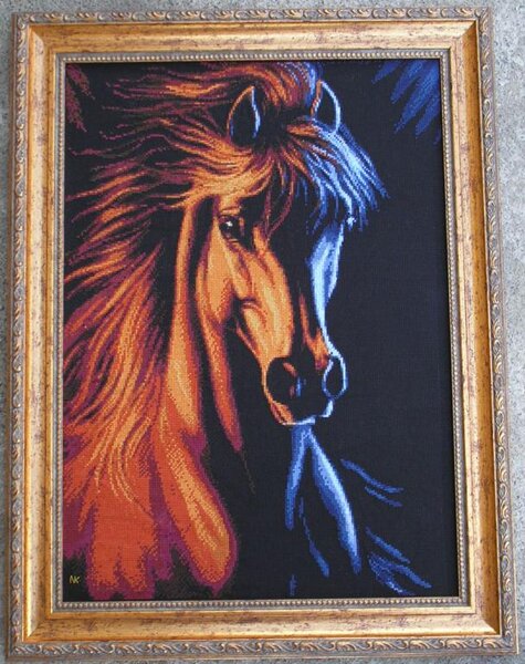 "Огонь и лёд" -схема из интернета
kustom Krafts