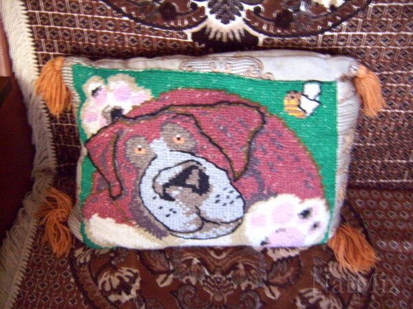 3968 12
шито на ваф. полотне остатками ниток