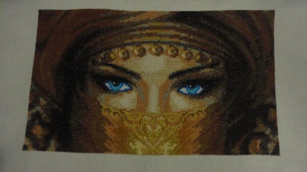 Золотое руно. Взгляд. Вышито подбором