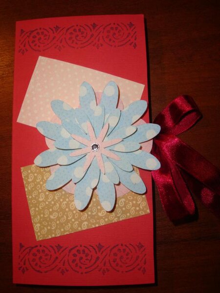 открытка-шоколадница