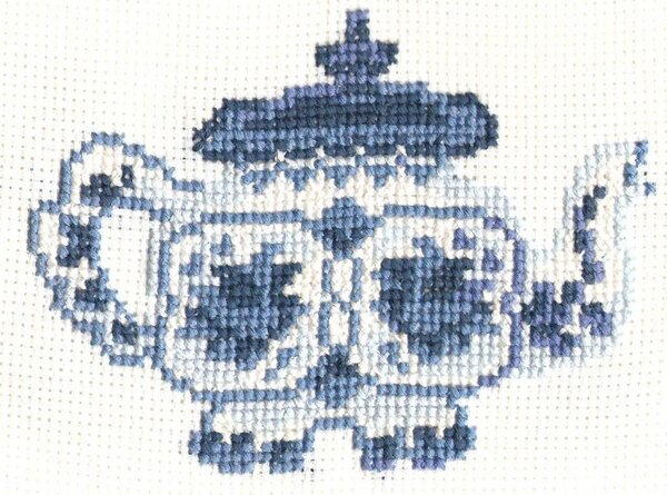 Чайник Гжель 001