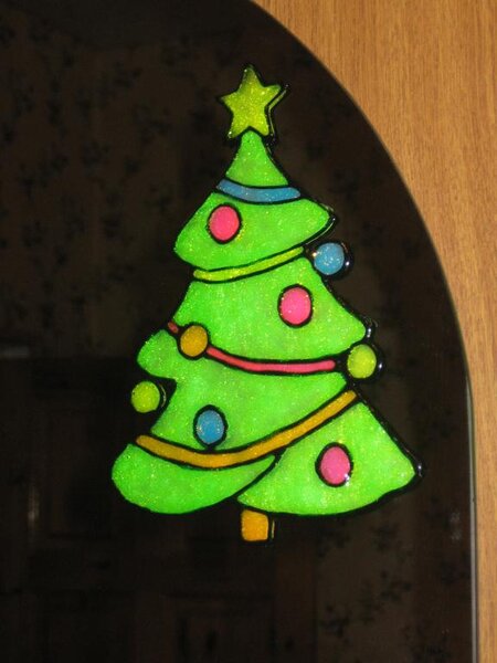 Прилипайка Елочка