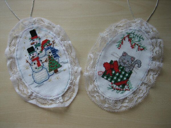 игрушечки на елку Lace Ornament