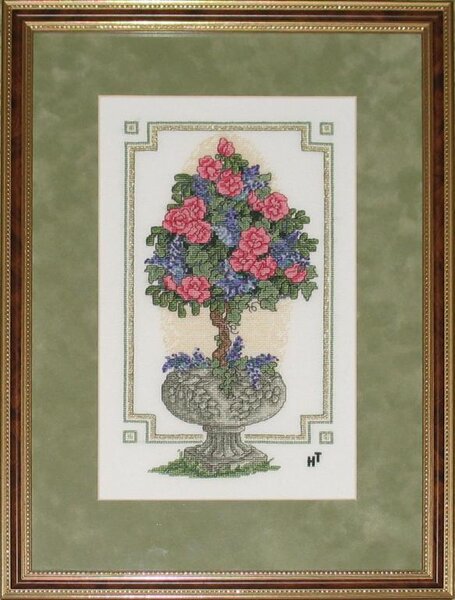 розовое дерево - топиари.