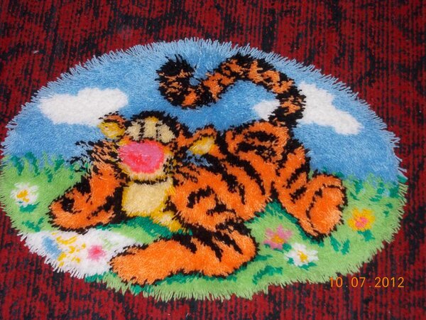 Мой первый коврик