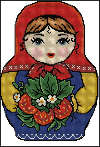 Матрешка № 1
готова