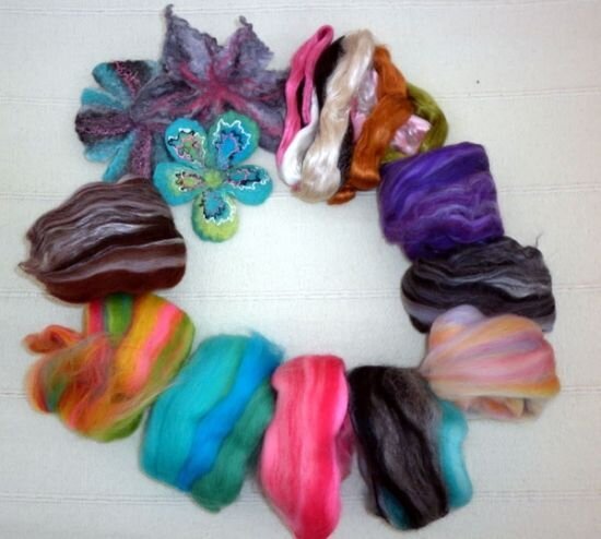 Шерсть (любого цвета)