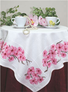 Золотое руно 6959   Вишневый цвет из серии Скатерти