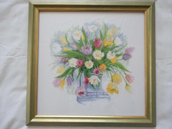 "Акварельные тюльпаны"