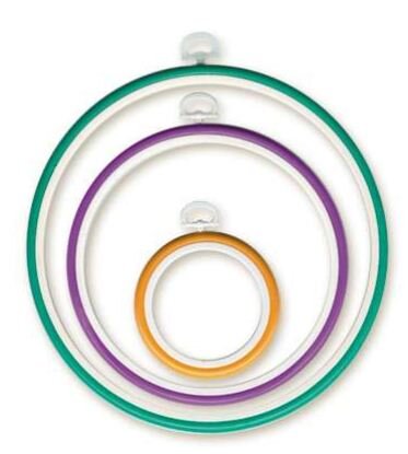 пяльца диаметром 6,5 см