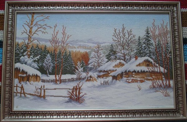 "Хутор зимой" схема из интернета