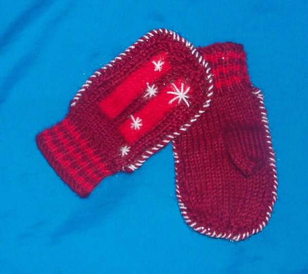 Варежки для дочки