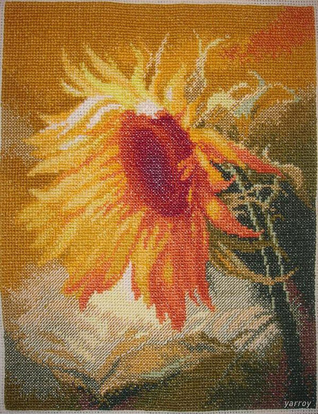 Соняшек, набор ЧМ
Очень любимый
Вообще, подсолнухи и ромашки - моя слабость