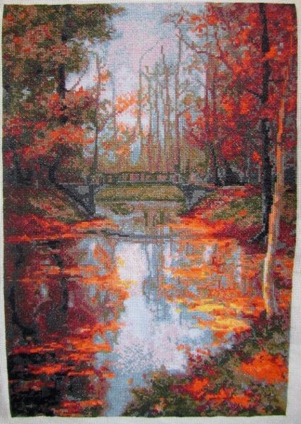 Золотая осень. Набор ЧМ
Море удовольствия, вышивалось на одном дыхании