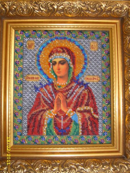 БМ Семистрельная, бисер