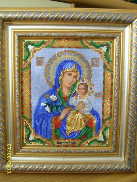 БМ Неувядающий цвет, бисер