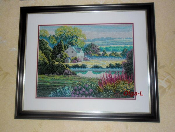 Туман над озером ЗР КЛ-002
 Работа на конкурс "Рукотворный пейзаж-2012"