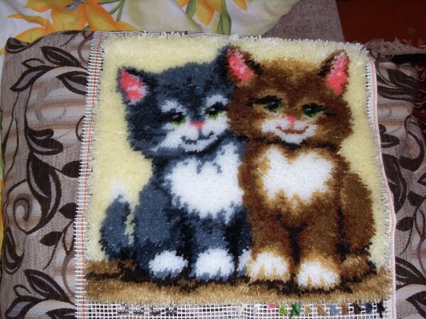 "Котики" Будущая подушечка.