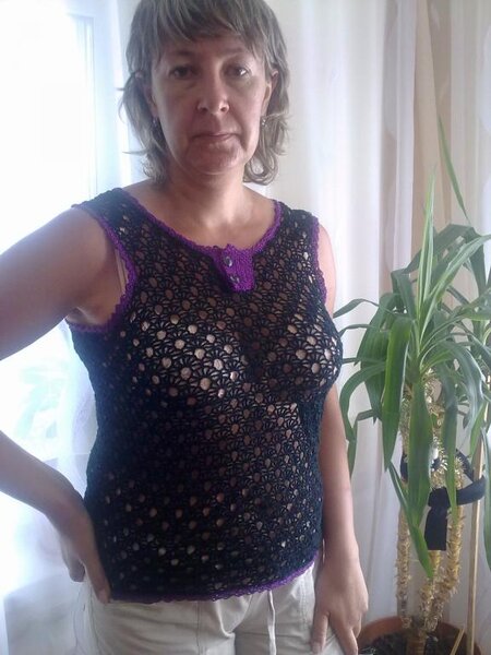 Маечка, крючок